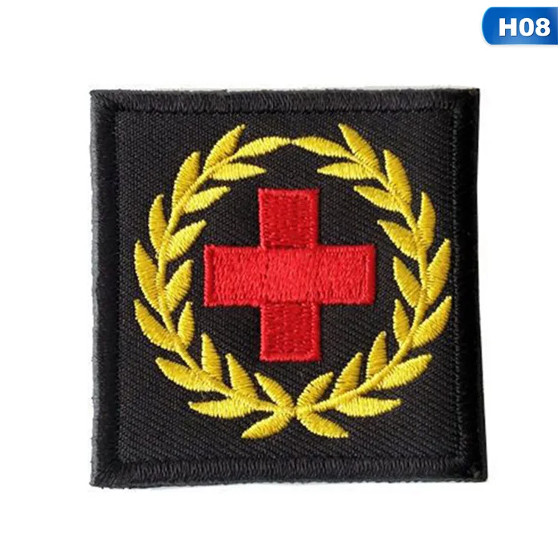 Милые уличные товары, наклейка на руку, медицинский спасательный Красный Крест, боевой дух, военные наклейки, значки