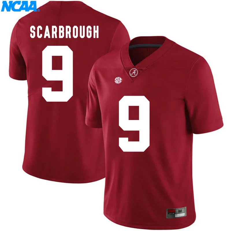 Новое поступление, высокое качество, Alabama Scarbrough#9 Robinson Jr.#24, футболки для колледжа, ограниченная серия, майки, S-XXXL