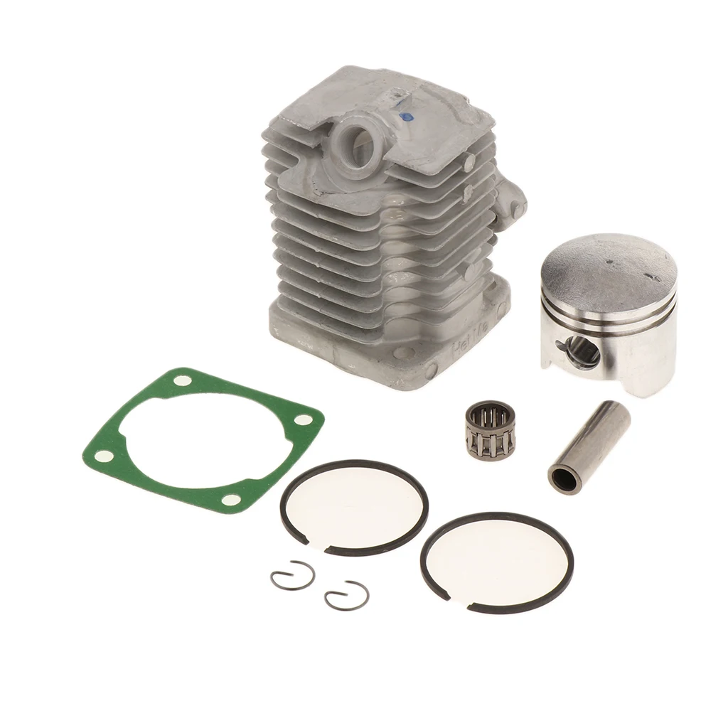 Cylinder Piston Kit With Rings Clips For 49cc 2-Stroke Engine Motorcycle ATV