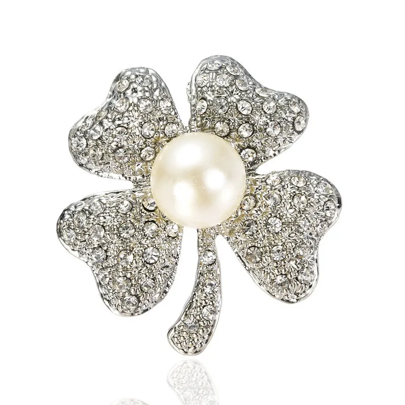 silver brooch