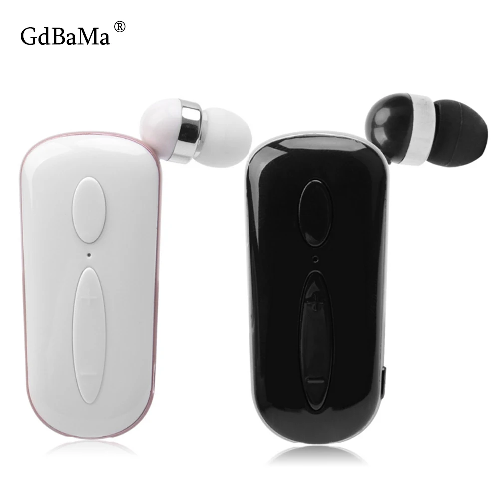 

Stereo Wireless Bluetooth Headset Calls Remind Vibration Wear Clip audifonos inalambrico Driver Auriculares Earphone For Phone