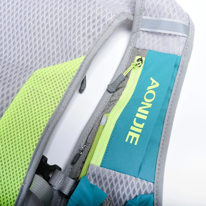 Hydration Backpack Running Marathon Hydration Nylon 5.5L Outdoor Running Bags Hiking Backpack Vest Marathon Cycling Backpack