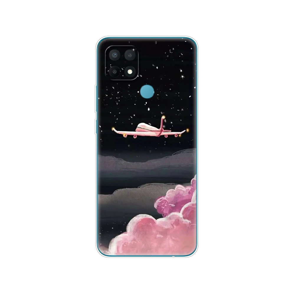 For OPPO A15 Case For OPPO A15S Silicon Soft TPU Back Phone Cover For OPPOA15 CPH2185 A 15 S CPH2179 6.52" Protective Bumper phone cover oppo Cases For OPPO