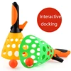 1 Pairs Garden Outdoor Sports Traning Game Toy Double Launch Throw Catch Ball Set Parent-Child Interactive Toys Bouncing Ball 1