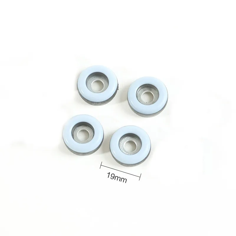 

4 Pcs/lot 19mm Furniture Sliding Pad Self-tapping Style , Table And Chair Foot Mobile Corner Crash Floor Protection Pad