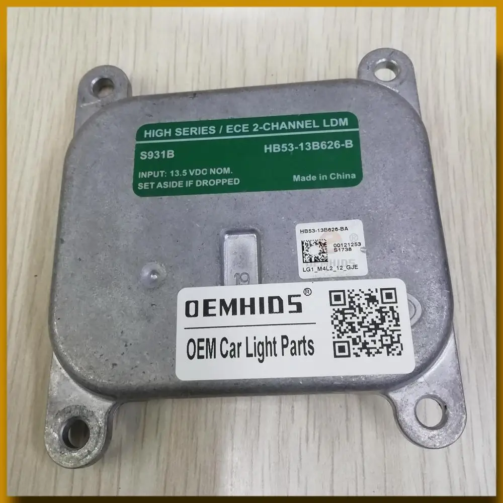 1 шт. OEMHIDS б/у 2017 2019 Explorer Base XLT светодиодный балласт высокой серии ECE 2 канальный LDM