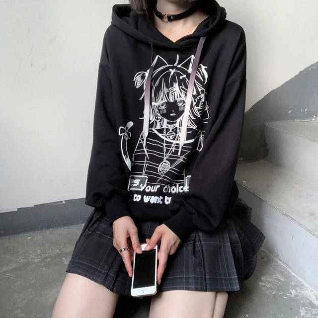 Fena Pirate Princess Anime Hoodie Women Tops Long Sleeve Kaizoku Oujo Manga  Printed Kawaii Clothes Pullovers Casual Loose Korean - AliExpress