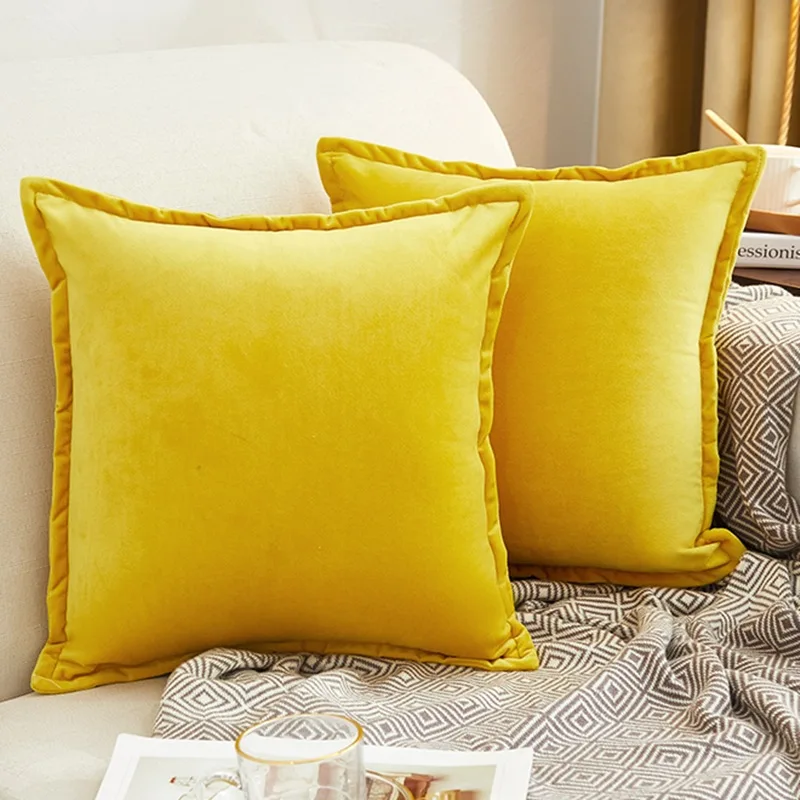 Holland Velvet Cushion Cover Bed Pillow Case For Sofa Car Decorative Pillows Nordic Home Decor Throw Pillow Cover Cushion Covers Pillow Case Pillow Covers Cushion Cover