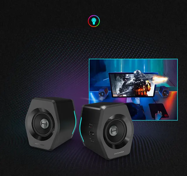 Casse Bluetooth Edifier G2000 Gaming RGB - Audio 2.0 Per Giochi, Film E Musica - Foto 8