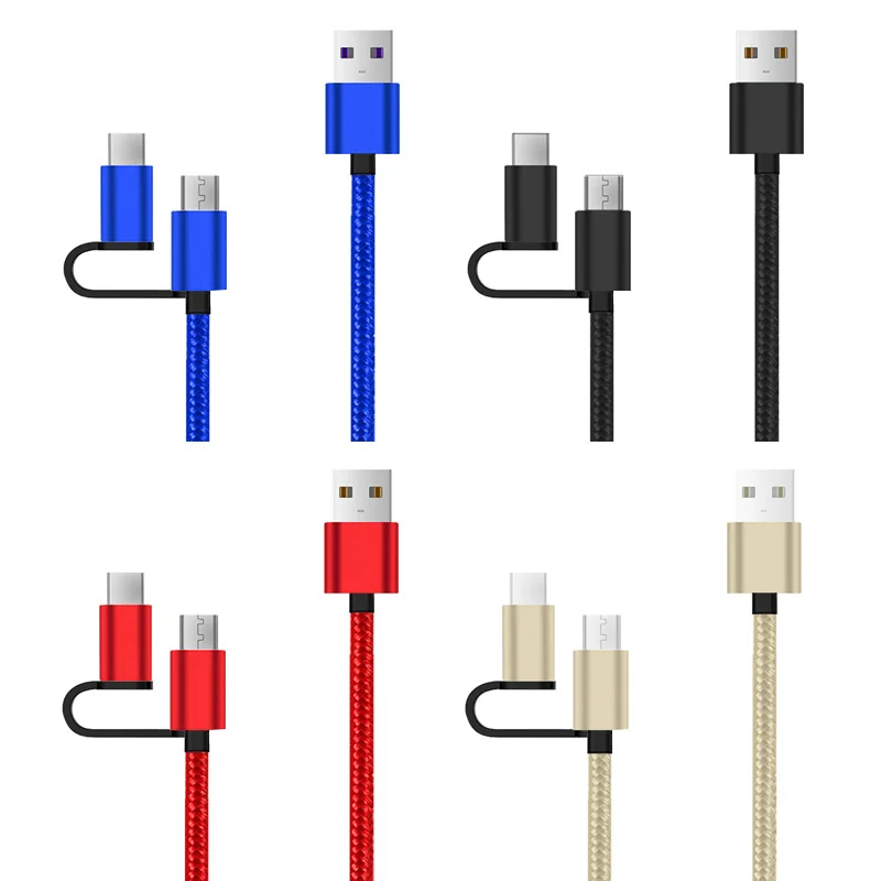 Кабель Micro Type C для iPhone X XS XR 11 Xiaomi 8 9 9SE F1 Huawei P30 P20 Samsung S9 M10 M20 3A провод быстрой зарядки