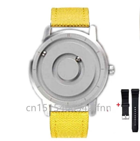 Silver Yellow Canvas