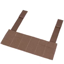 Outdoor Sports Tactical Chest Hanging Chest MOLLE Panel Compatible With D3crm MK4 Mobile Phone Case