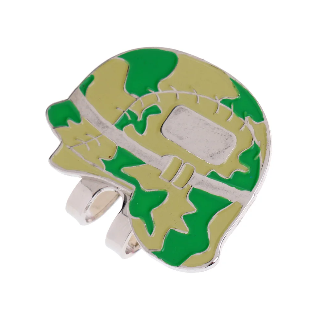 Golf Hat Clip With Detachable Magnetic Golf Ball Marker Stylish Cute Cap Clip Random Color