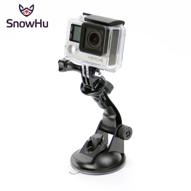 Крепление на присоске лобовое стекло SnowHu 7 см для Gopro Hero 9 8 6 Yi 4K с адаптером штатива