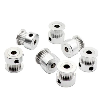 

3D Printer Parts GT2 Timing Pulley 16 Tooth 2GT 20 Teeth Aluminum Bore 5mm 8mm Synchronous Wheels Gear Part For Width 6mm Hot