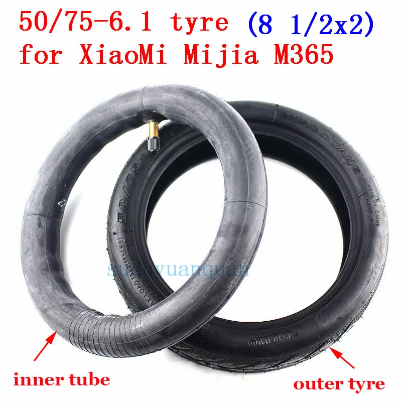 inner and outer tire Lightning shipping Chaoyang мини электрический скутер утолщенный 81/2x2*50/75-6,1 внутренняя внешняя Резина высокого качества - Цвет: inner and outer tire