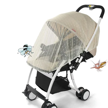 

Infants Baby Stroller Mosquito Net Safe Mesh Buggy Crib Netting Cart Mosquito Net Pushchair Full Cover Netting