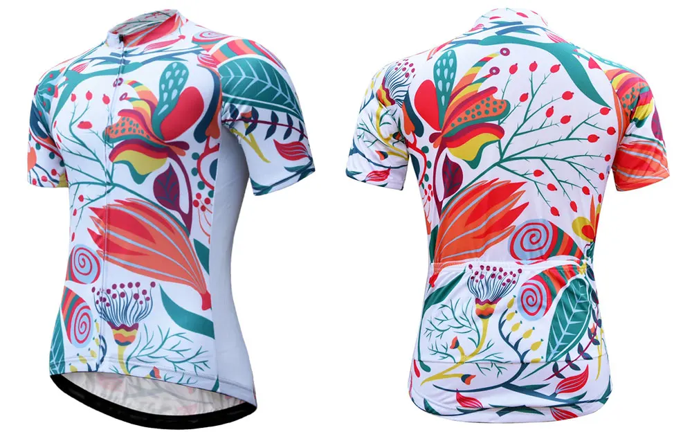 Cycling Jersey Women Breathable Short Sleeve Bike jersey MTB Mountain Road Tops Qick-dry Maillot Ciclismo  Bicycle Shirts