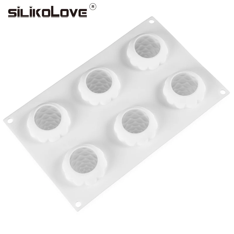 SILIKOLOVE 6 полости сосновые конусы силиконовые формы для DIY свеча ручной работы изготовления 3D свечи силиконовые формы восковая форма