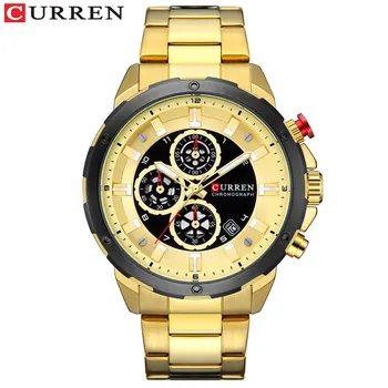 

Reloj Hombres CURREN Watch Fashion Sport Quartz Mens Watches Top Brand Luxury Multifunction Waterproof Watch Relogio Masculino