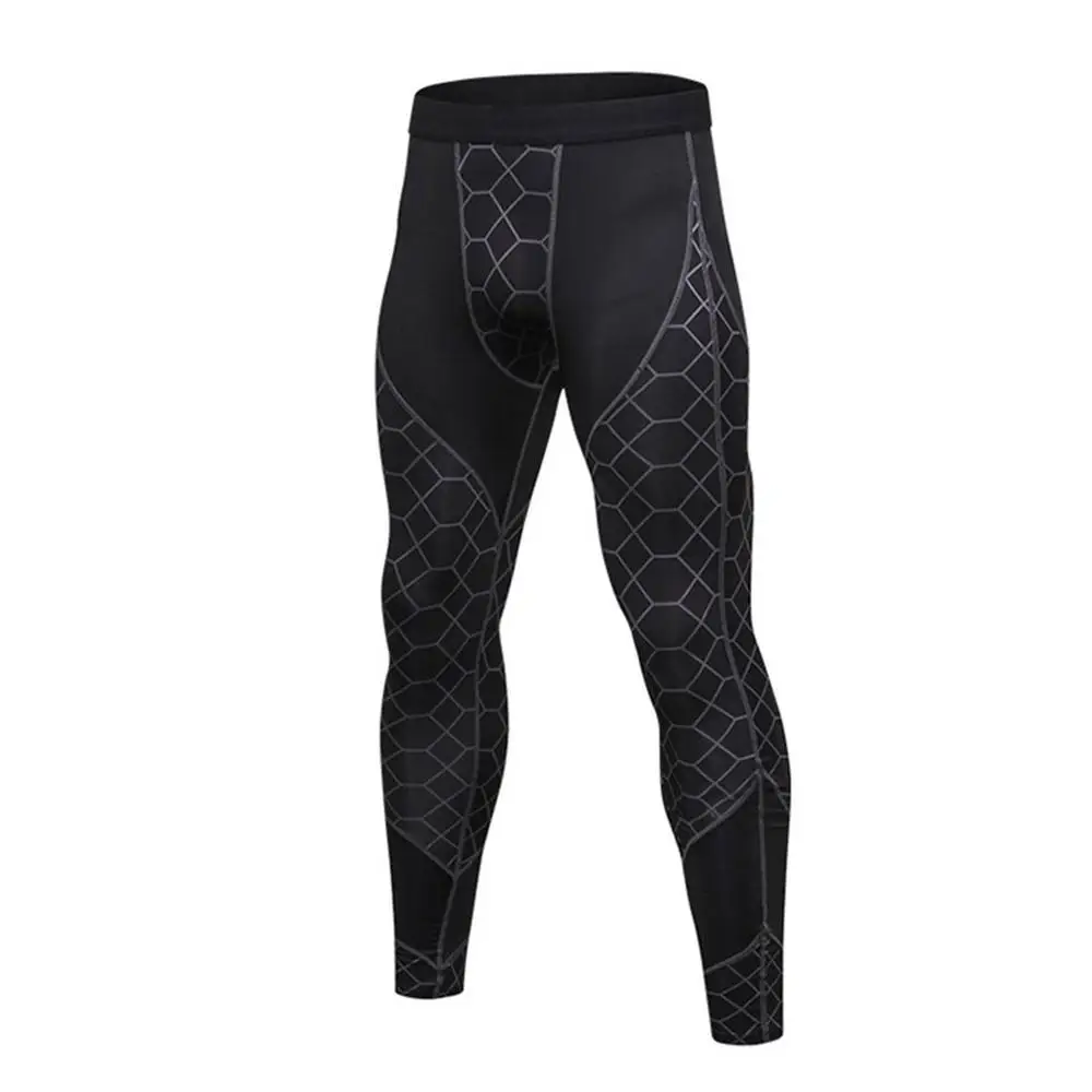 gray S-2XL брюки для мужчин быстросохнущие высокоэластичные спортивные штаны Леггинсы для йоги спортивные брюки для фитнес-зала Прямая поставка - Цвет: gray