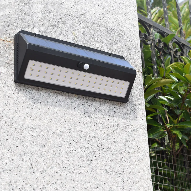 

Cross Border for New Upgrade Solar 48LED X-long Three-in-One Infrared Sensor Lamp New Rural Wall Lamp