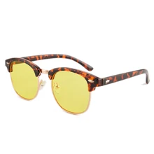 Gudzws анти-синий свет очки круглая рамка ретро ветер металлическая кольцевая линия для предотвращения усталости глаз дисплей унисекс