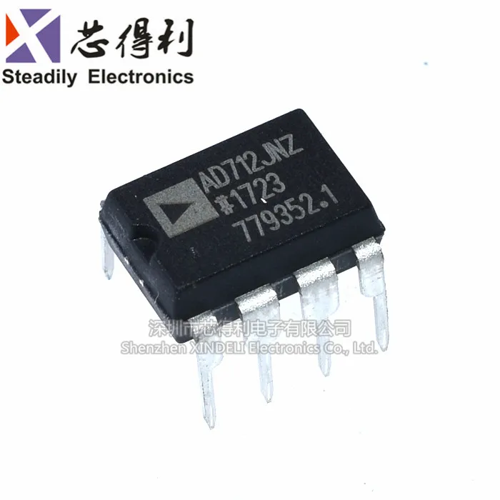

10 шт./лот Новый Ad712jnz Ad712jn Dip8 Dual Op Amp IC Dip-8