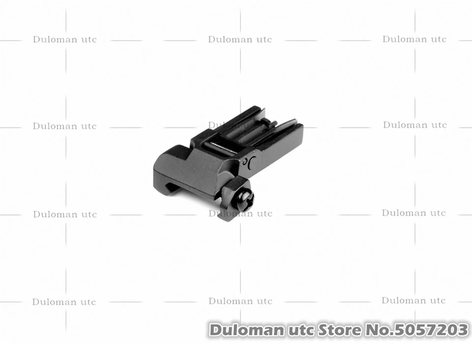 Duloman utc KAC M4 складной передний и задний прицел Набор Тактический PDW/SR25 передний складной и 200-600 м откидной задний прицел