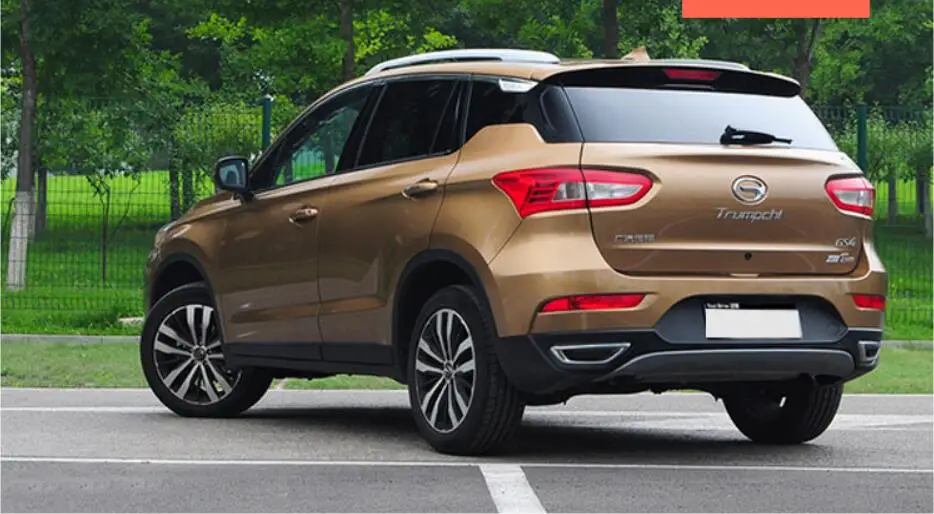 1 шт.,~, задний светильник для автомобильного бампера Trumpchi GS4, задний светильник, автомобильные аксессуары, фонарь для Trumpchi GS4, противотуманный светильник