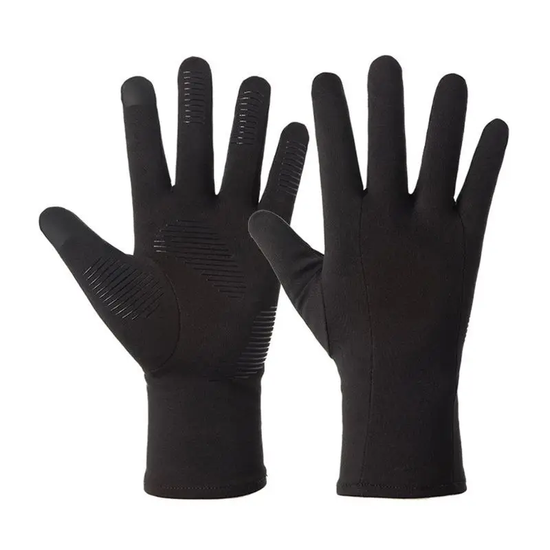 Новинка, мужские и женские зимние теплые перчатки, ветрозащитные водонепроницаемые теплые рукавицы