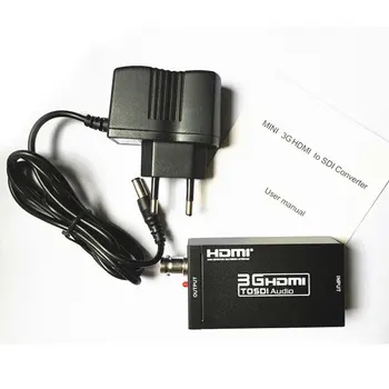 

Mini 3G HDMI to SDI Converter Adapter HD To BNC SDI/HD-SDI/3G-SDI 1080P Multimedia HD Video Converter Portable Mini Size