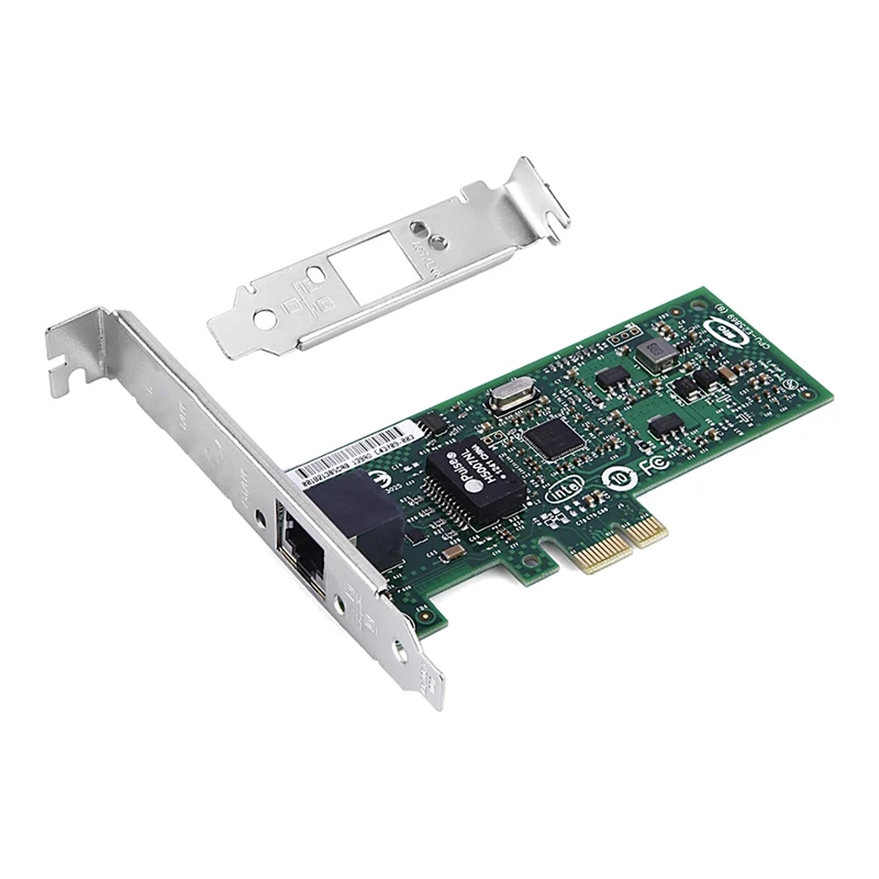 PCI-E Gigabit Network Adapter Intel EXPI9301CT CT Desktop 82574L Chipset NIC - Цвет: Green