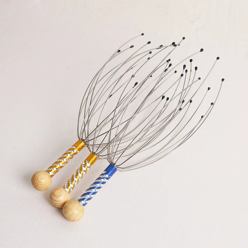 Best Deal New Multifunctional Hair Scalp Claw Massager Octopus Head Scalp Neck Equipment Body Massager Muscle Relaxation Massage