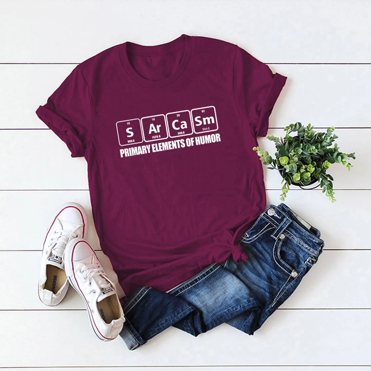 Бургундия Sarcasm Letter Print T-shirt Largre Size Casual Summer Short Sleeve Cotton Graphic Tee Tshirt Harajuku Tops Women Tumblr T Shirt - Цвет: Бургундия