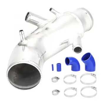 

Car Air Intake Pipe Silicone Hose Kit Fit for TT 1.8T mit 225PS Engine Aluminum Pipe + Silicon Hoses Exhausts Parts