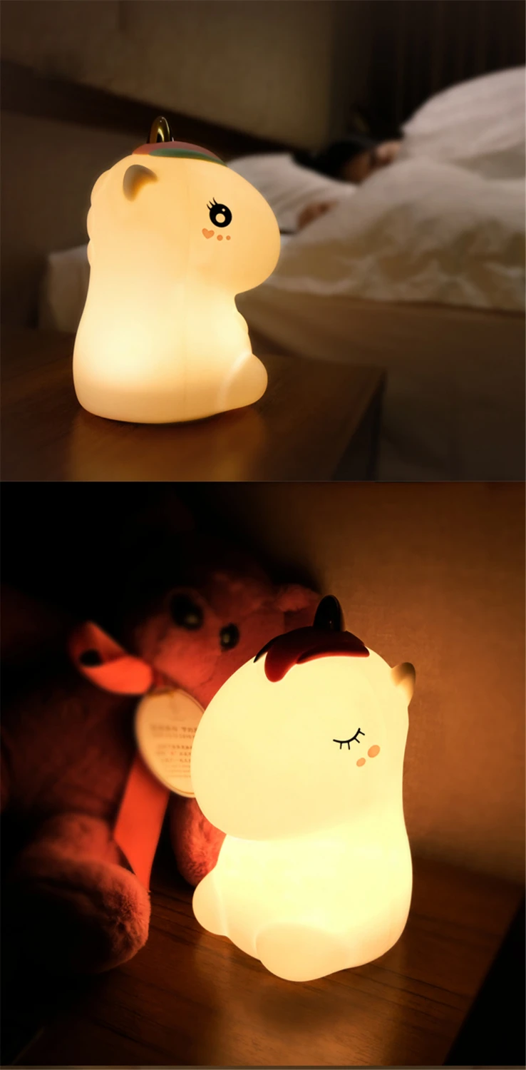 Unicorn Silicone LED Lamp