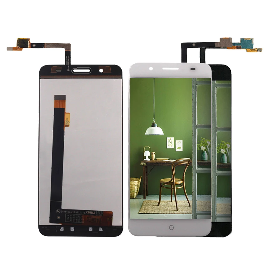 ЖК-дисплей IPS 5 дюйма для ZTE Blade A610 plus A2 BV0730 с сенсорным экраном и дигитайзером в