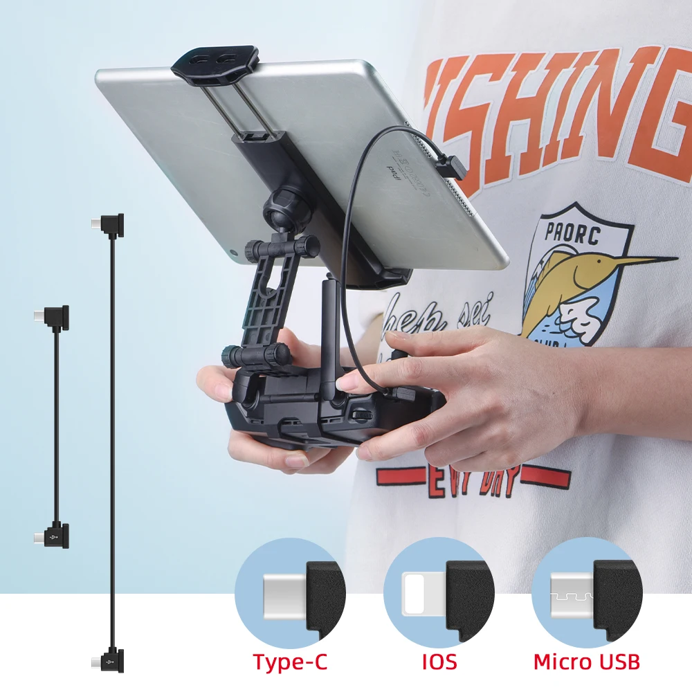 Linea Dati Telecomando Per Dji Mavic Mini/Mini Se/Spark/Mavic Pro Micro Usb Ios Tipo-C Drone Tablet Telefono Connettore Accessorio