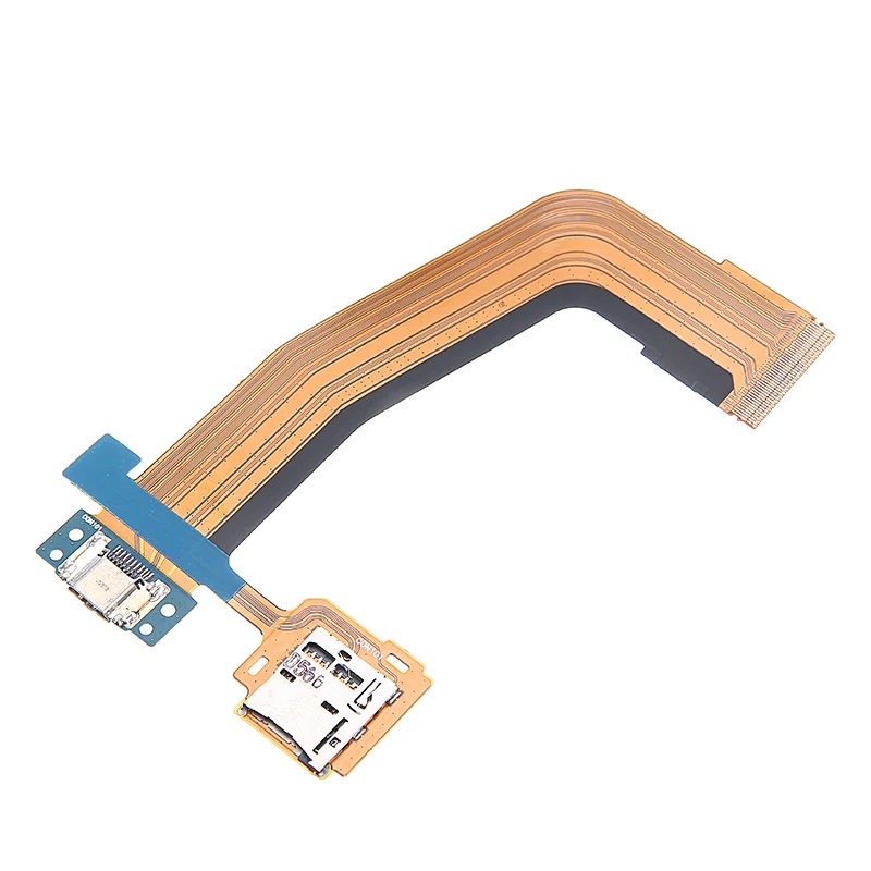 Micro SD USB зарядный порт гибкий кабель для Samsung Galaxy Tab S 10 5 SM T800 док станция с разъемом