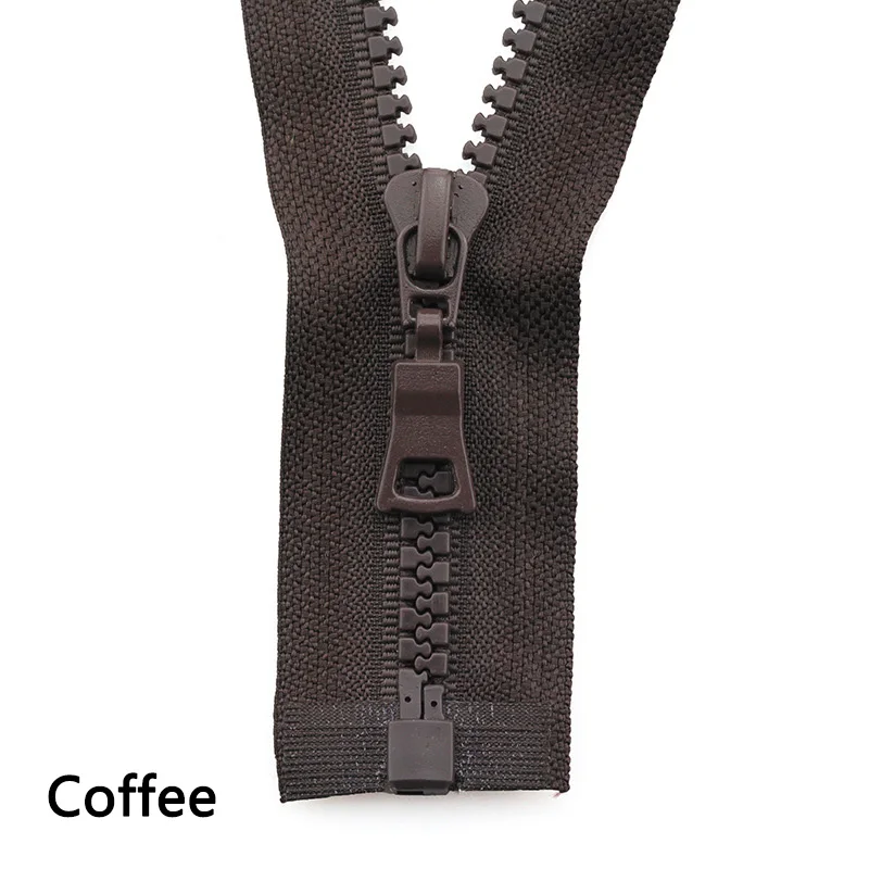 coffee 5 шт. Meetee 5# молнии из смолы закрывают конец 15-25 см открытый конец 30-80 см застежка-молния швейная пуховая куртка сумки для одежды Домашний портной ремесла - Цвет: coffee