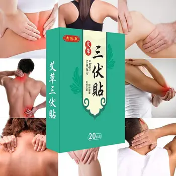 

20 Sticks/Box Wormwood Sanfu Sticks To Reduce Inflammation, To Back Pain Shoulders Swelling In And Pain Prevent And X0J7