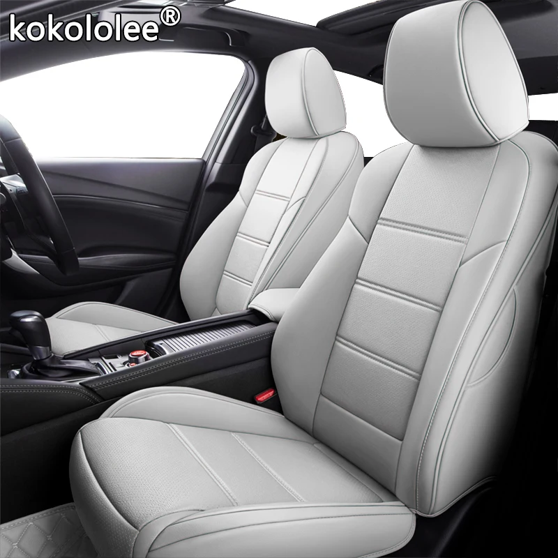Набор кожаных чехлов для автомобильных сидений kokololee PEUGEOT 301 307 408 308s 308 508 3008 2008 4008 |