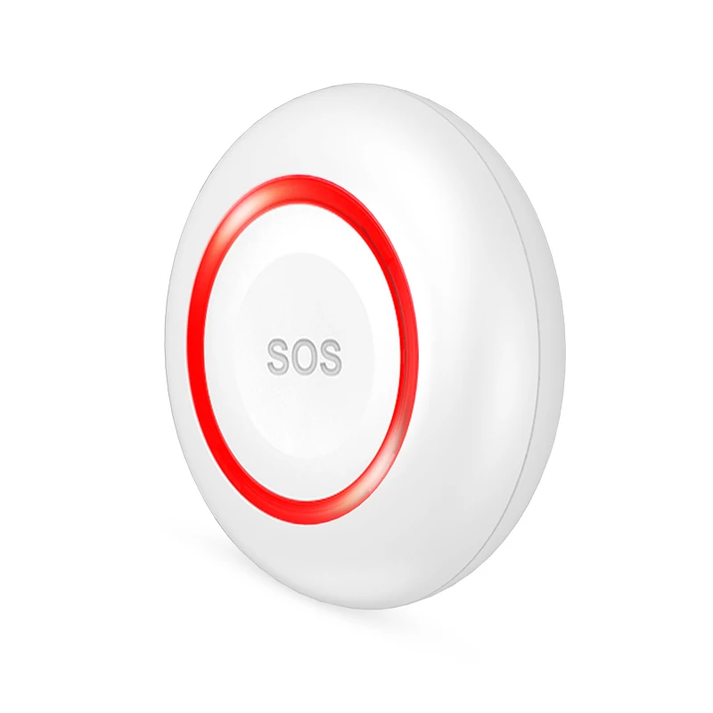 Кнопка аварийной сигнализации Tuya WiFi SOS беспроводной датчик безопасности дома