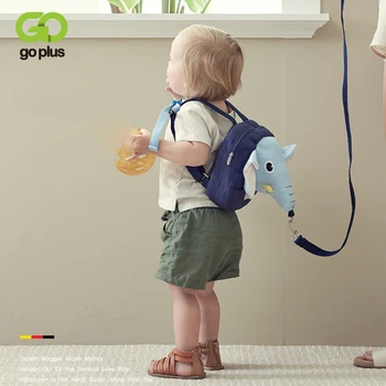 

GOPLUS Baby Safty Backpack Toddler Anti-lost Bag For Children Cartoon Kindergarten School Bags For Kids