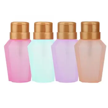 

Empty Plastic Nail Polish Remover Alcohol Liquid Press Pumping Dispenser Bottle Nail Art UV Gel Cleaner Manicure Tool