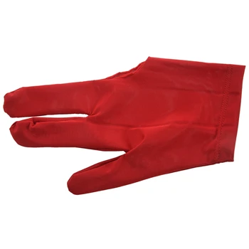 

HOT-Billiard Glove of 3 fingers for shooters - red