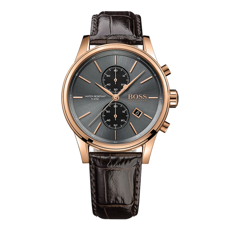 BOSS Германия часы мужские роскошные брендовые модные бизнес Ретро