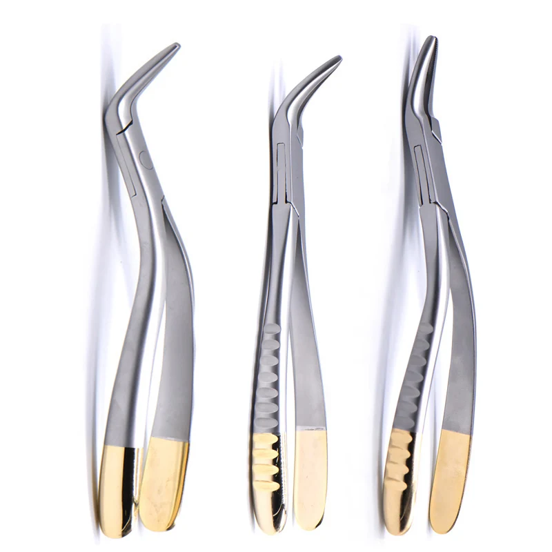 

Dental Forcep Root Fragment Minimally Invasive Extraction Tooth Pliers Instrument Curved Maxillary Mandibular Teeth