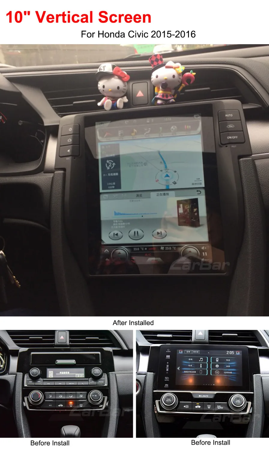 10 &quotвертикальный экран Tesla Sty1e 1024*768 Android автомобильный DVD GPS навигация радио плеер